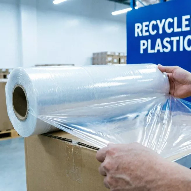 Bungkus Regangan Plastik Kitar Semula